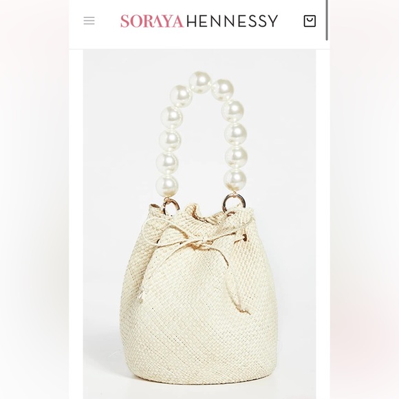 Straw bucket bag - Picture 2 of 8